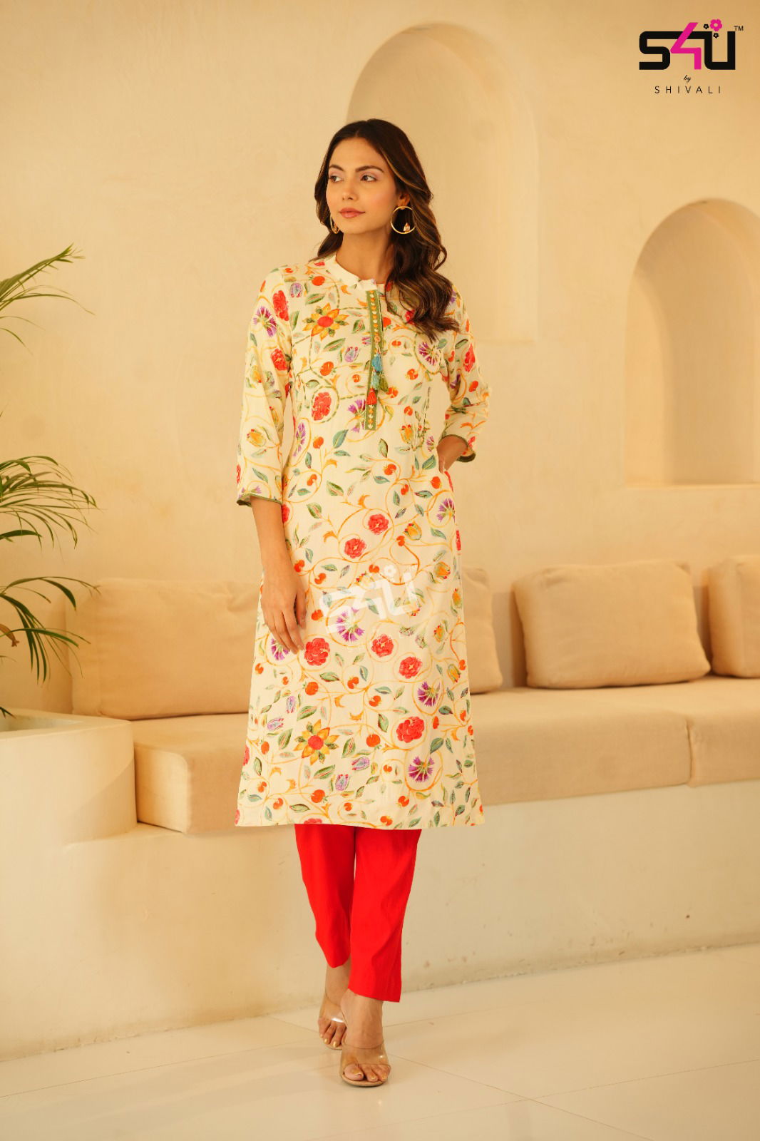 Re Love By S4u SE-01 To SE-07 Printed Kurtis Catalog